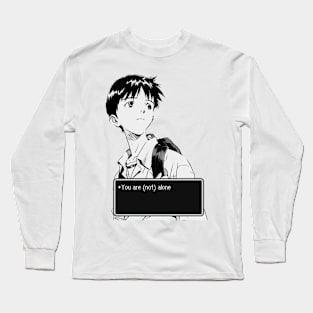 Neon Genesis Evangelion - You are (not) alone Long Sleeve T-Shirt